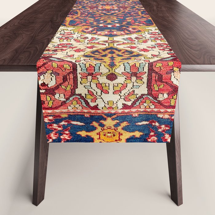 Malayer West Persian Rug Print Table Runner Gallery Image 1