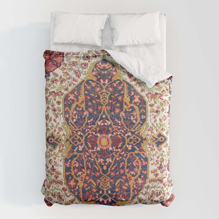 Malayer West Persian Rug Print Duvet Cover Gallery Image 6