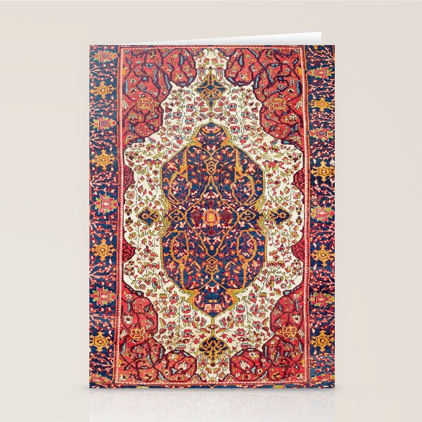 Malayer West Persian Rug Print Stationery Card Gallery Image 2