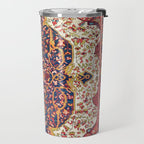Malayer West Persian Rug Print Travel Mug Gallery Image 2