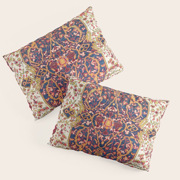 Malayer West Persian Rug Print Pillow Sham Gallery Image 1