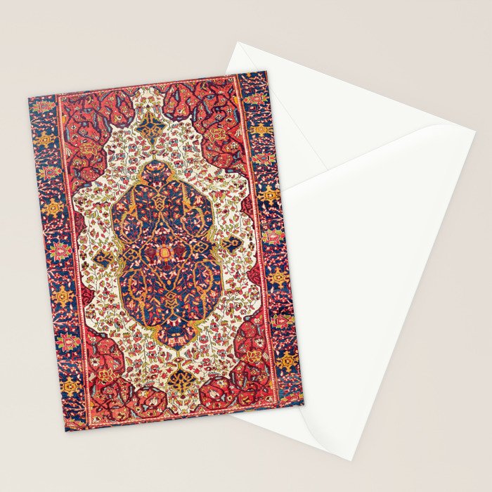 Malayer West Persian Rug Print Stationery Card Gallery Image 2