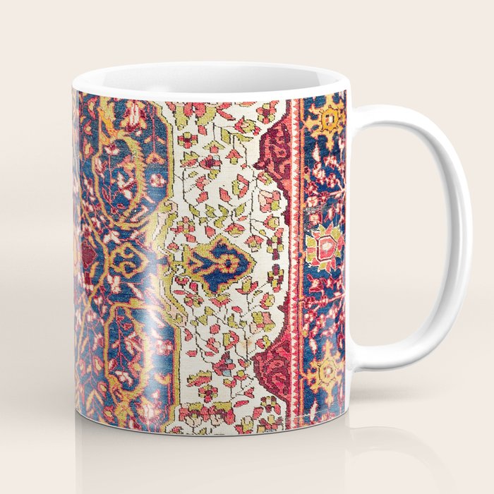 Malayer West Persian Rug Print Coffee Mug Gallery Image 1