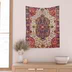 Malayer West Persian Rug Print Wall Tapestry Gallery Image 2