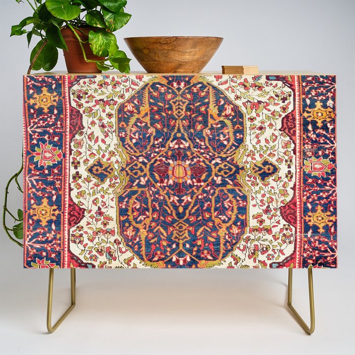 Malayer West Persian Rug Print Credenza Gallery Image 1