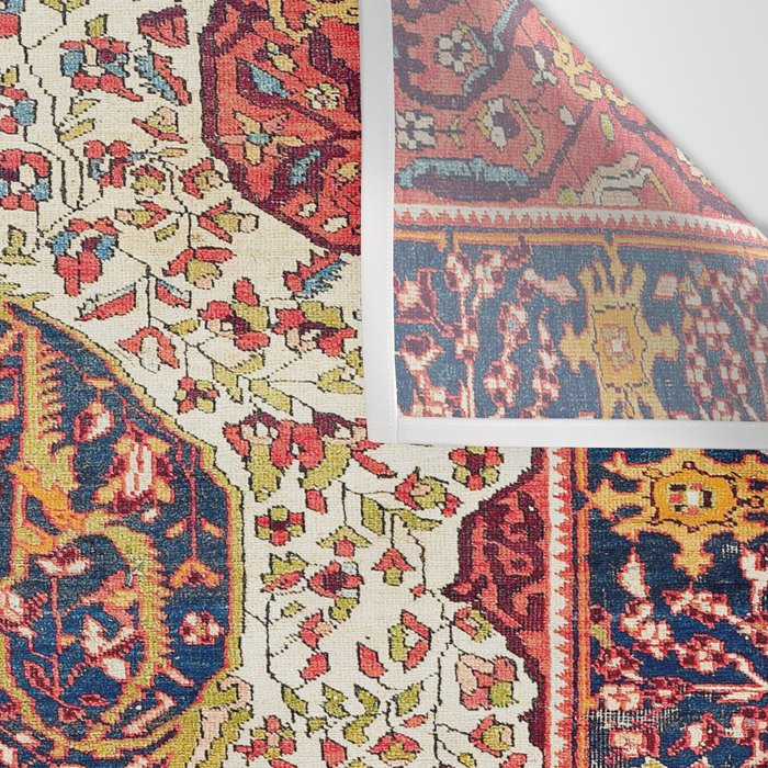 Malayer West Persian Rug Print Wall Tapestry Gallery Image 3