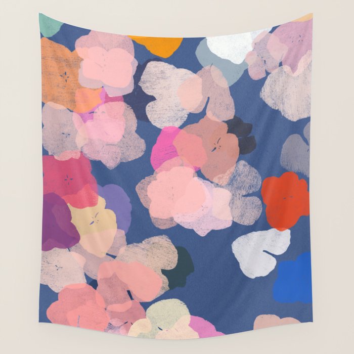 hydrangea 10 Wall Tapestry Gallery Image 1