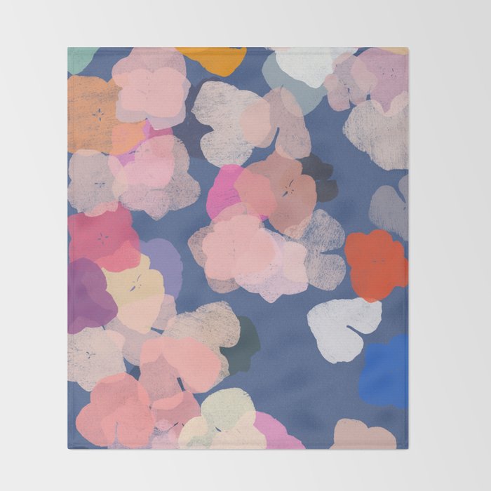 hydrangea 10 Throw Blanket Gallery Image 2