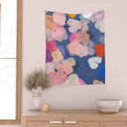 hydrangea 10 Wall Tapestry Gallery Image 2