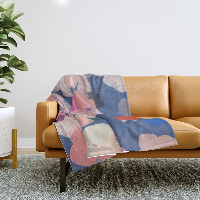 hydrangea 10 Throw Blanket Gallery Image 1