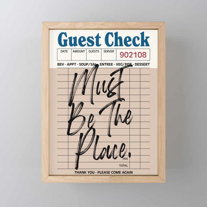 This must be the place. Mini Art Print Gallery Image 1