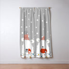 Christmas Polar Bear Window Curtain Gallery Image 3
