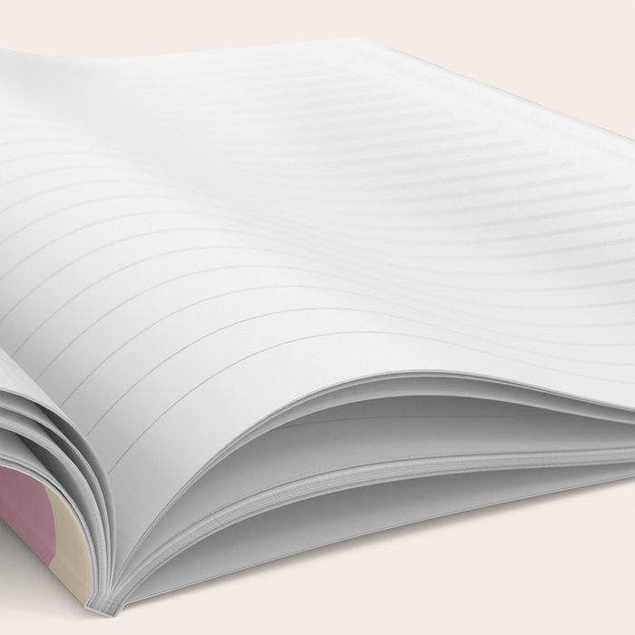 Modern Playful Checkered Abstract Notebook Gallery Image 2