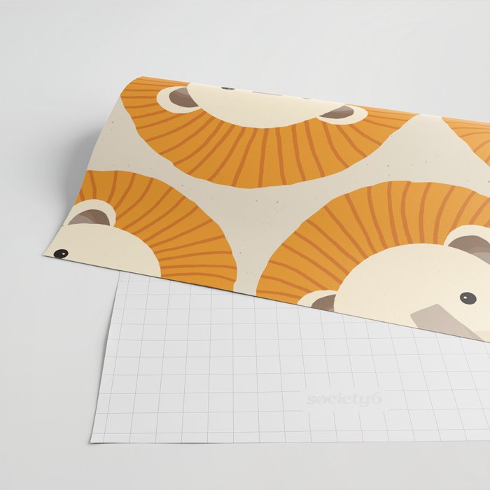 Lion, Animal Portrait Wrapping Paper Gallery Image 2