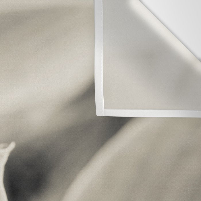 Modern Minimalist Leaf Line Botanical Photograph Wall Tapestry Gallery Image 3