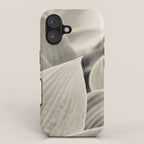 Modern Minimalist Leaf Line Botanical Photograph iPhone Case Gallery Image 1