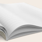 Modern Minimalist Leaf Line Botanical Photograph Notebook Gallery Image 2
