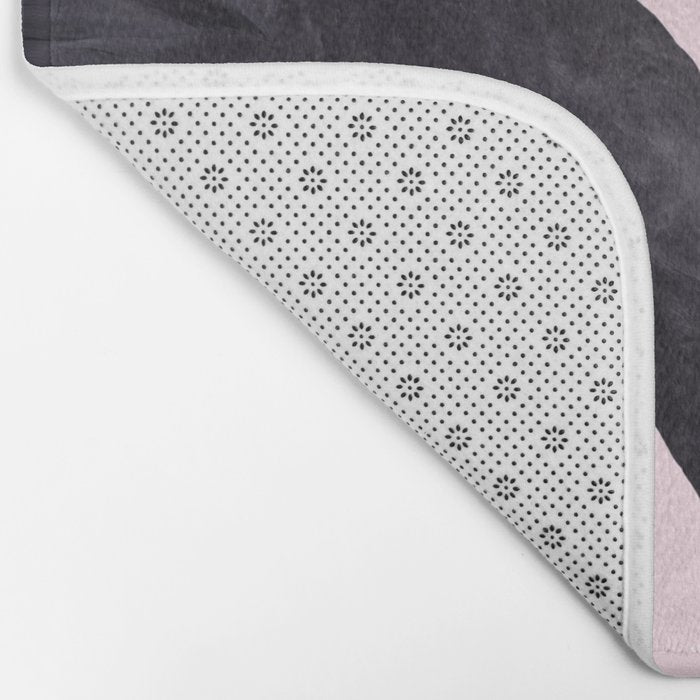BLACK FLAMINGO Bath Mat Gallery Image 2