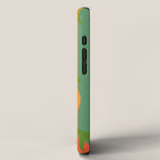 Spring Citrus #1 - Modern Art Print iPhone Case Gallery Image 2