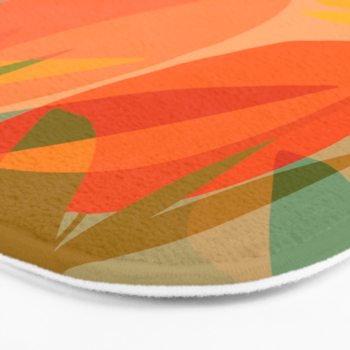 Spring Citrus #1 - Modern Art Print Bath Mat Gallery Image 3