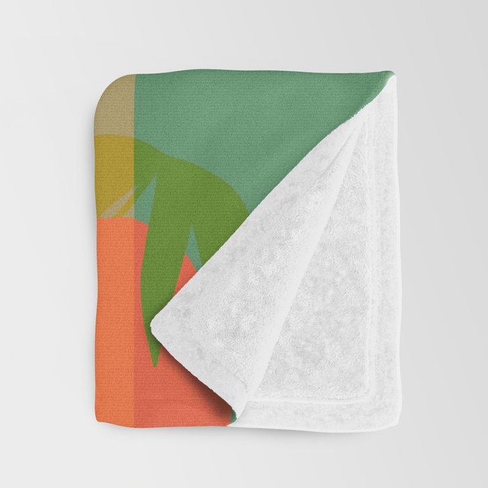 Spring Citrus #1 - Modern Art Print Throw Blanket Gallery Image 3