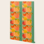 Spring Citrus #1 - Modern Art Print Wallpaper Gallery Image 2