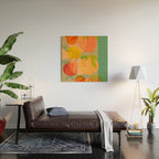 Spring Citrus #1 - Modern Art Print Wood Wall Art Gallery Image 2