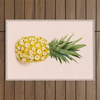 Daisy Pineapple Outdoor Rug Gallery Image 1
