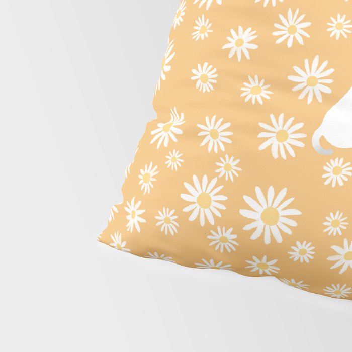 Hidden cat 44 flowers fall  Pillow Sham Gallery Image 4