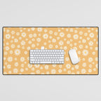Hidden cat 44 flowers fall  Desk Mat Gallery Image 1