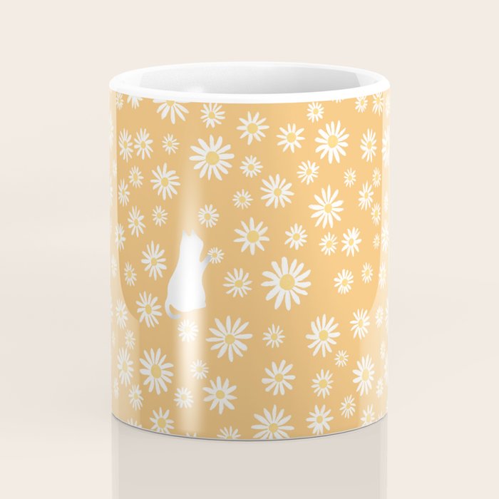 Hidden cat 44 flowers fall  Coffee Mug Gallery Image 4