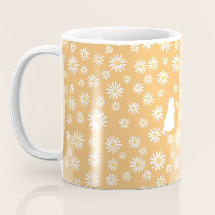 Hidden cat 44 flowers fall  Coffee Mug Gallery Image 3