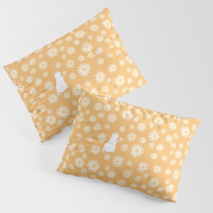 Hidden cat 44 flowers fall  Pillow Sham Gallery Image 3