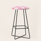 Pink Daisy Daydream Stool Gallery Image 1