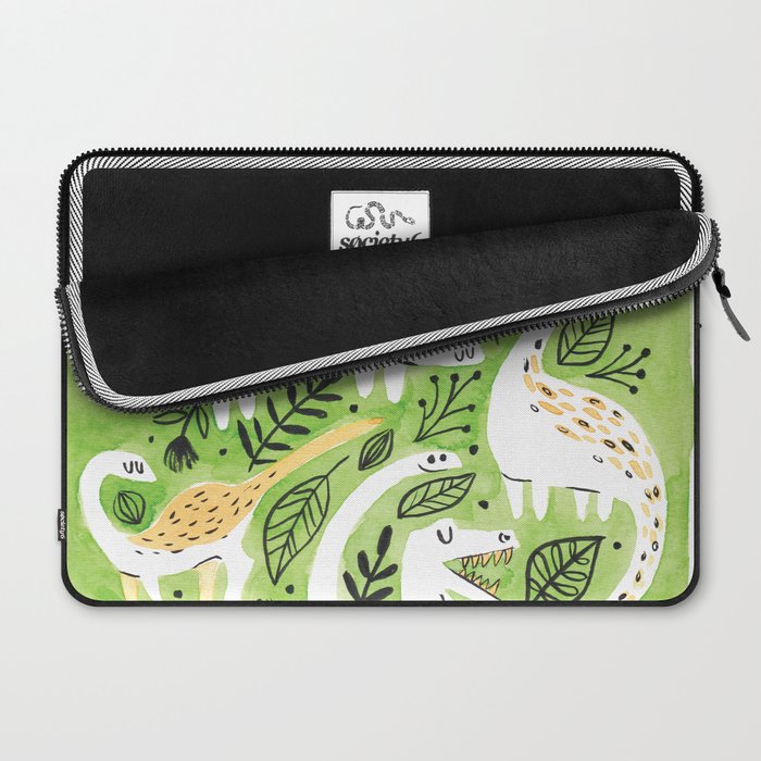 Dinosaur Forest Laptop Sleeve Gallery Image 2