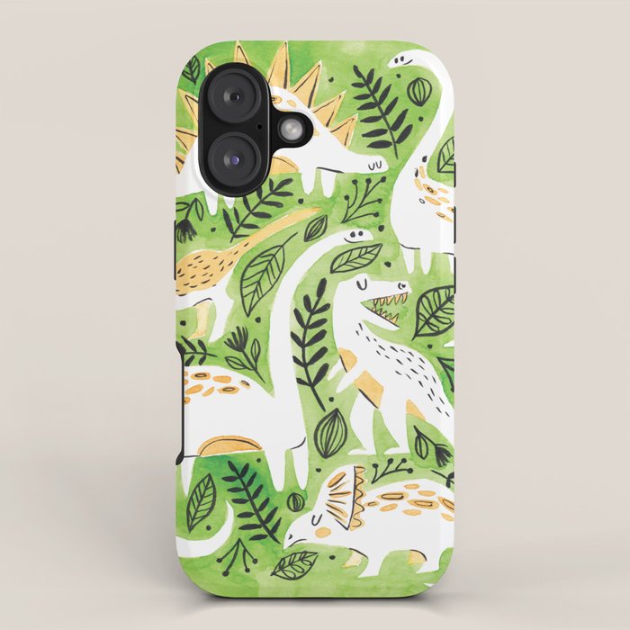 Dinosaur Forest iPhone Case Gallery Image 1