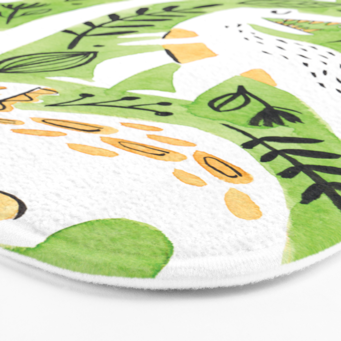 Dinosaur Forest Bath Mat Gallery Image 3