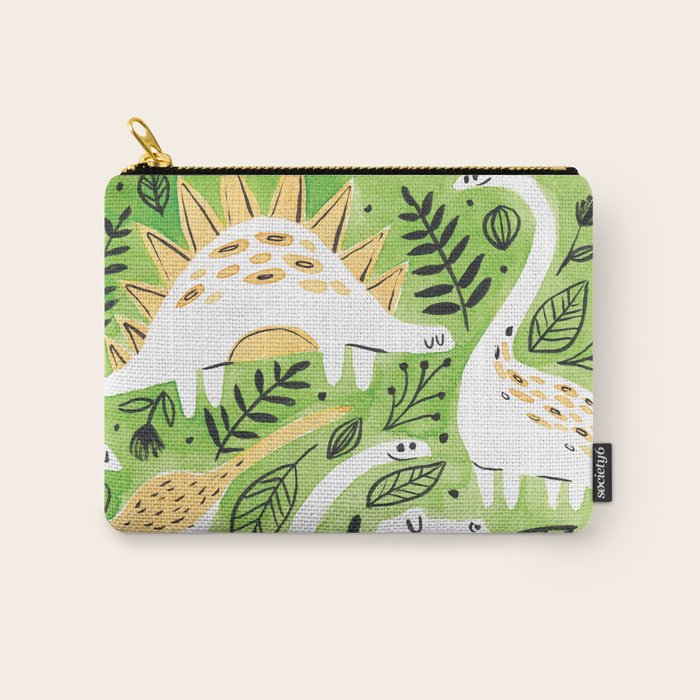 Dinosaur Forest Carry All Pouch Gallery Image 1