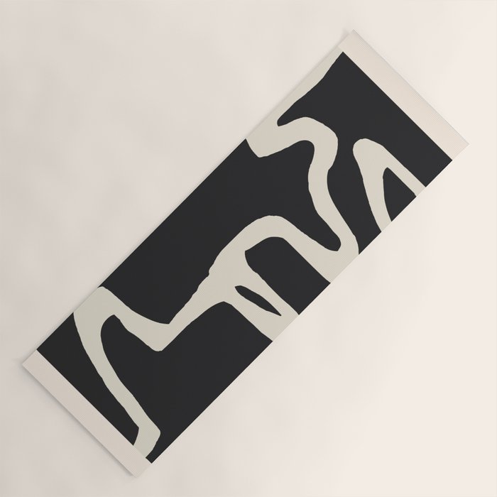 abstract minimal 56 Yoga Mat Gallery Image 1