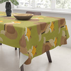 Whimsy Red Fox Tablecloth Gallery Image 3