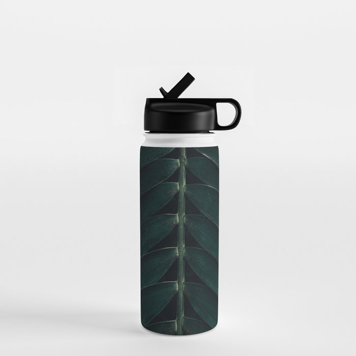 Green Leaves - Nature Photography Water Bottle Gallery Image 1
