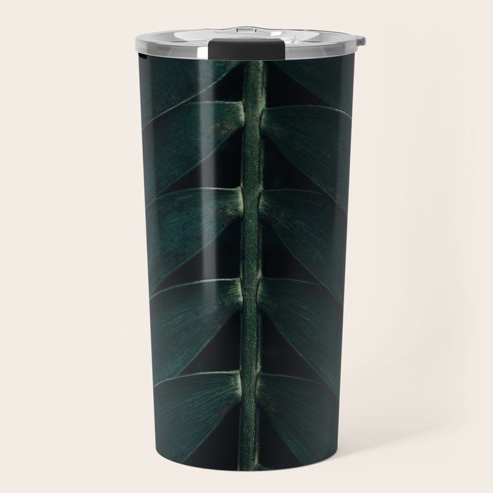 Green Leaves - Nature Photography Travel Mug Gallery Image 1