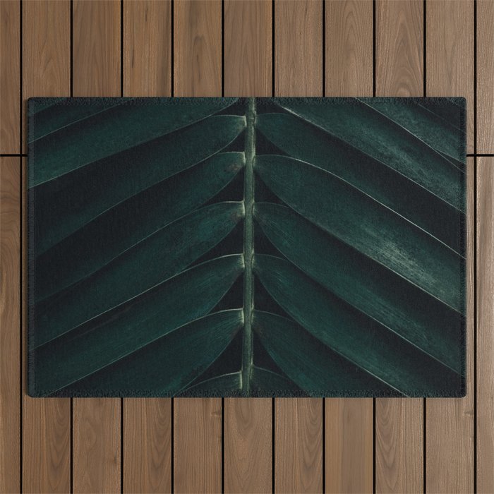 Green Leaves - Nature Photography Outdoor Rug Gallery Image 1