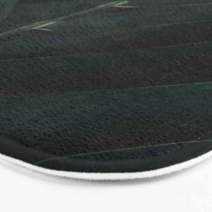 Green Leaves - Nature Photography Bath Mat Gallery Image 3