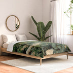 Japanese Wall Art Flower Poster maximalist wall art floral Japandi Wall Art botanical Sage Green Art Comforter Gallery Image 2