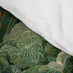 Japanese Wall Art Flower Poster maximalist wall art floral Japandi Wall Art botanical Sage Green Art Comforter Gallery Image 4