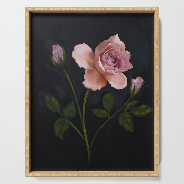 Rose Stem Serving Tray Gallery Image 1