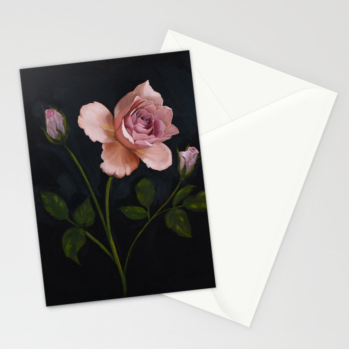 Rose Stem Stationery Card Gallery Image 2