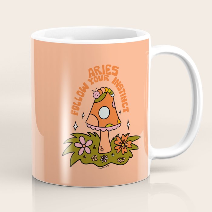 Aries Caterpillar Coffee Mug Gallery Image 1