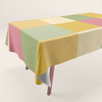 Bold Vintage Checks Pattern - Large XIX Tablecloth Gallery Image 1